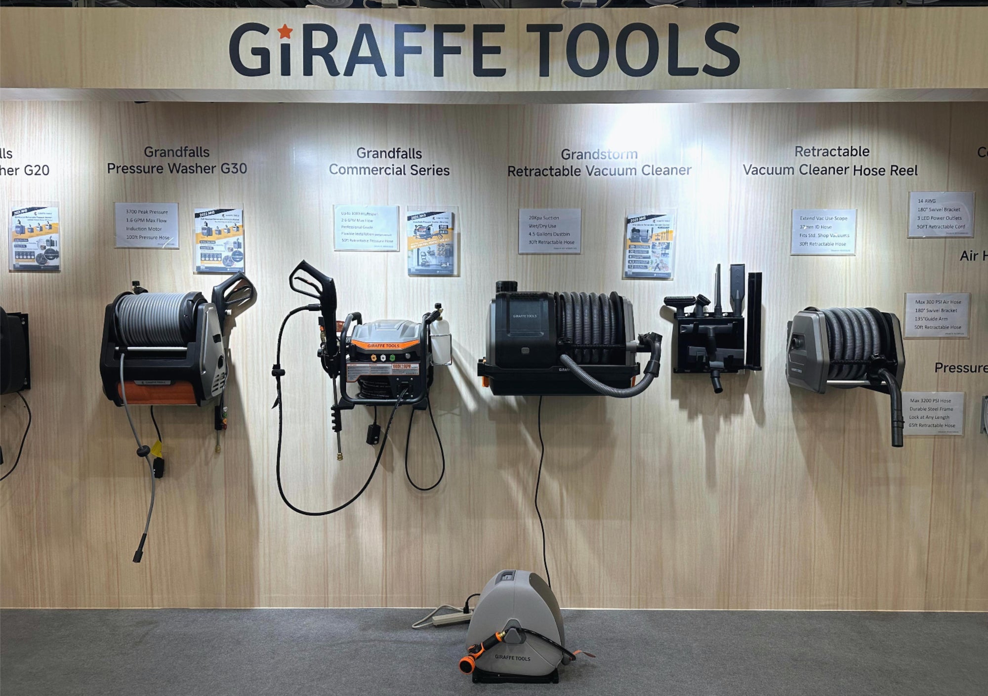 Giraffe Tools Showcases Cutting-Edge Products at the 2025 National Hardware Show