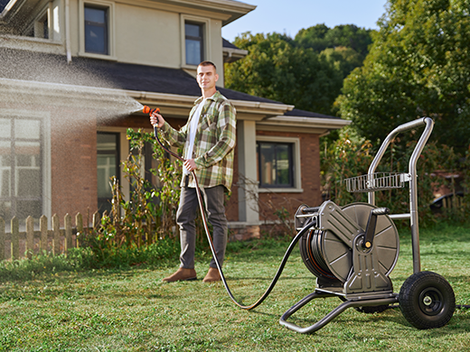 Choose the Manual Crank Garden Hose Reel suitable for you!