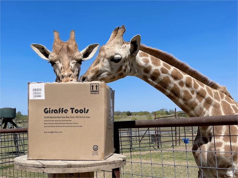  Giraffe Tools Retractable Pressure Washer Hose Reel
