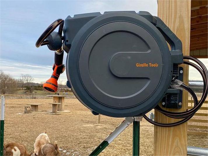 Use of using a Hose Reel