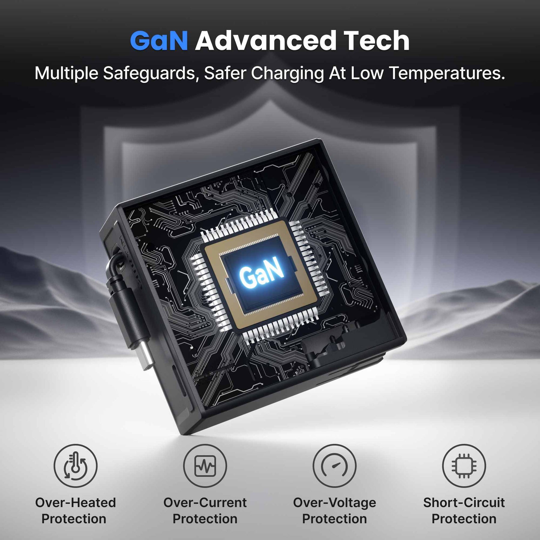 Gitryin Retractable 65W Fast Charger for 3C Devices