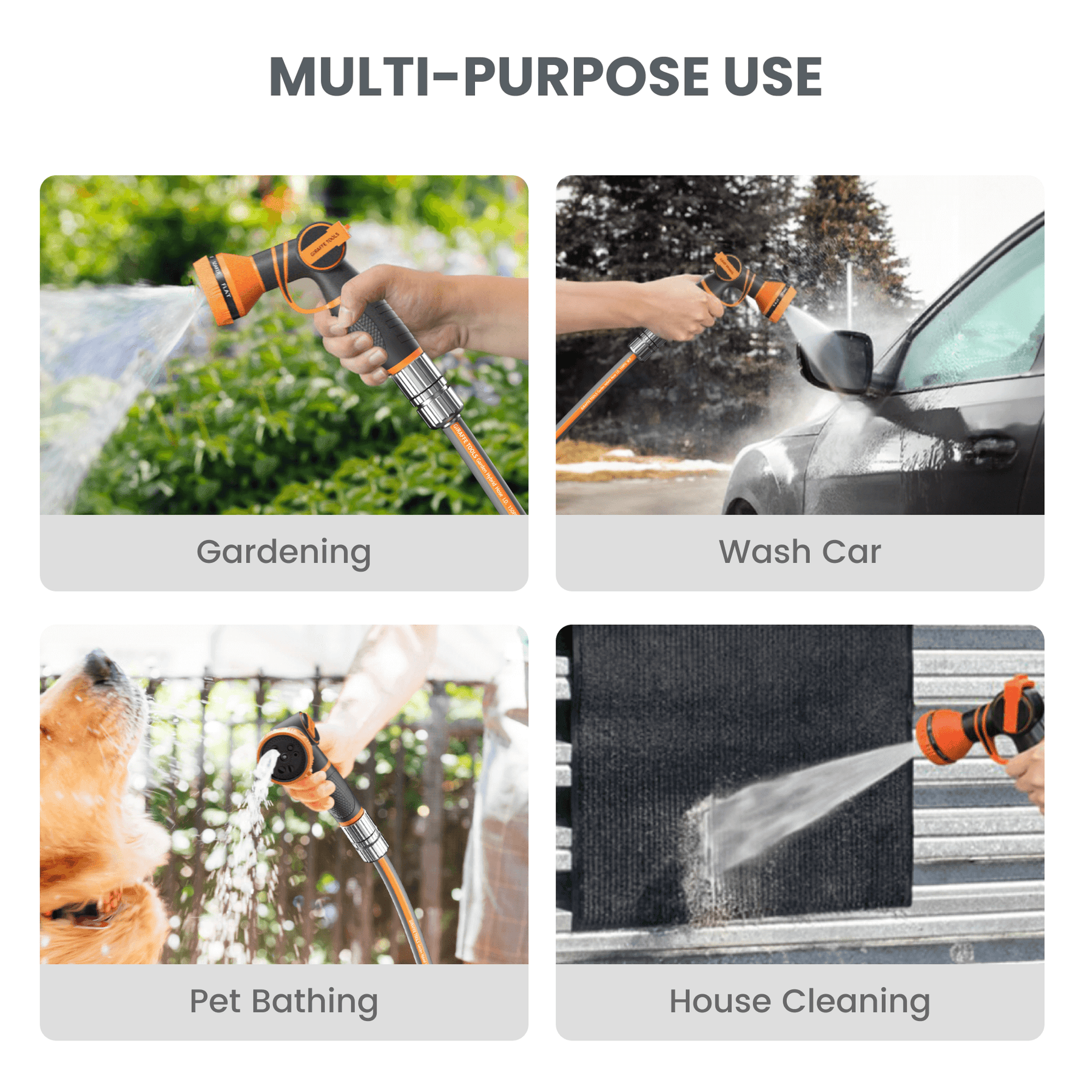 Giraffe Tools Garden Hose