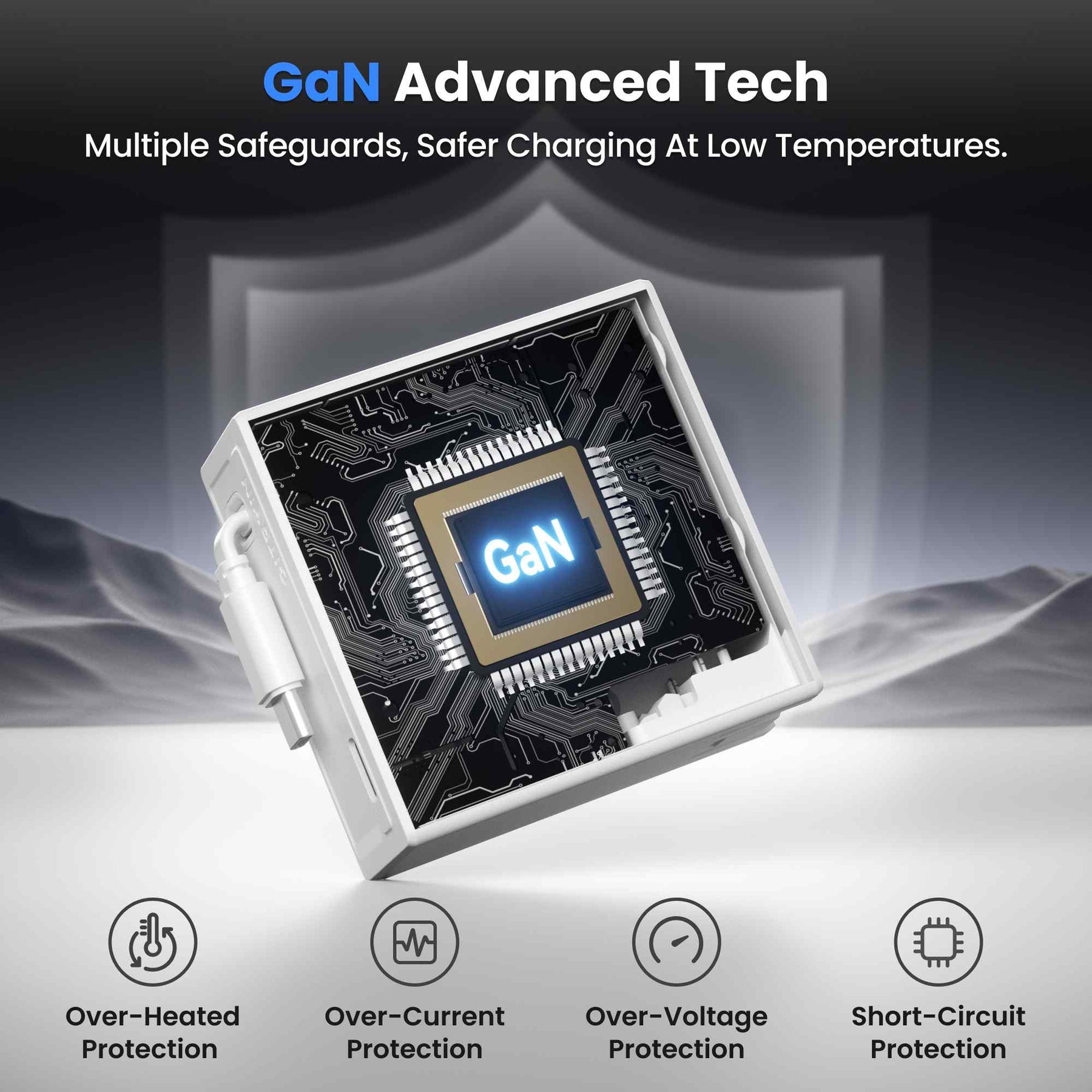 Gitryin Retractable 65W Fast Charger for 3C Devices