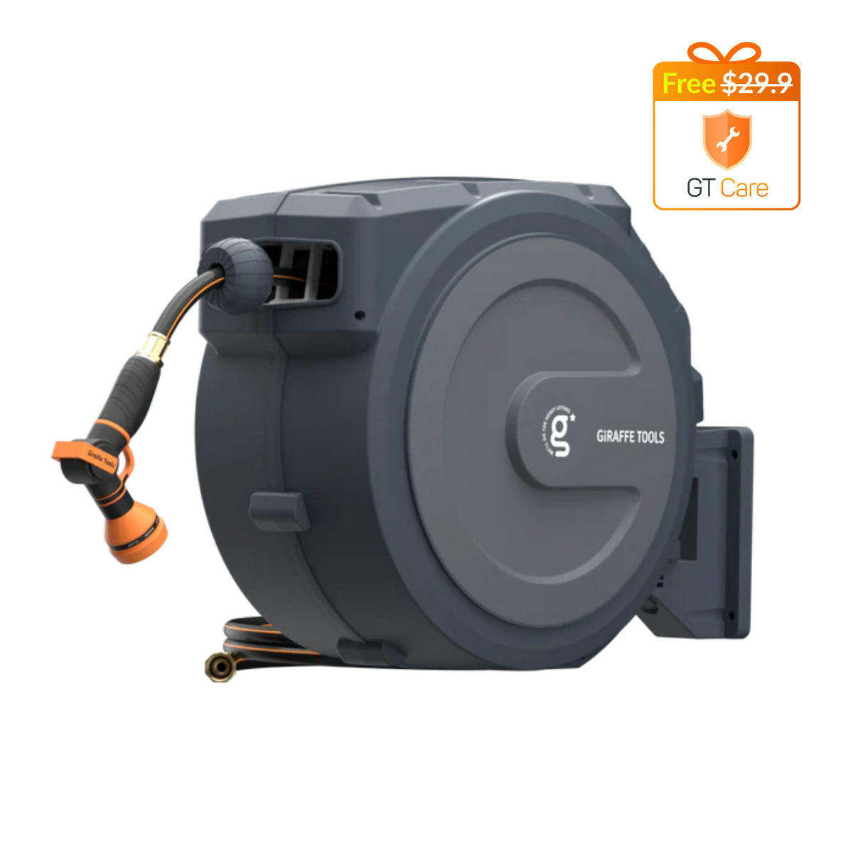 Retractable Garden Hose Reel-1/2in-100ft