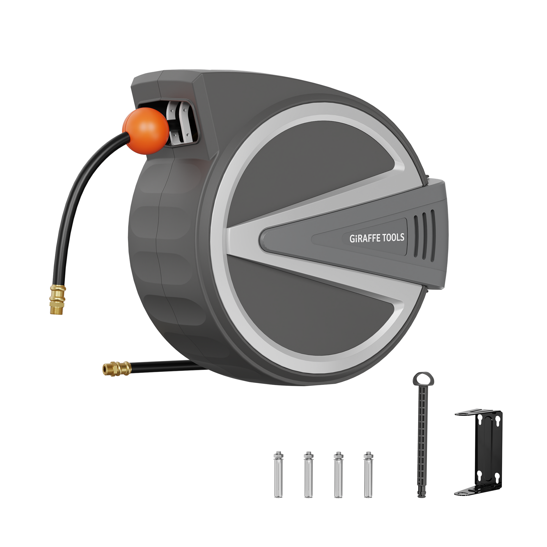 Retractable Air Hose Reel-3/8in-50ft