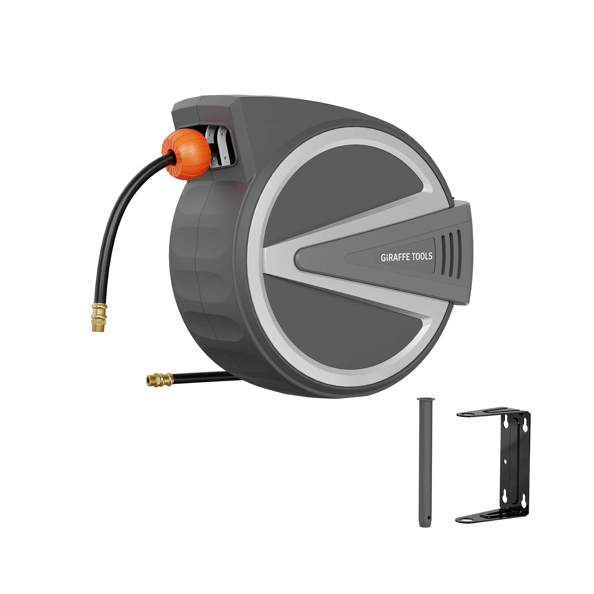 Retractable Air Hose Reel-3/8in-50ft