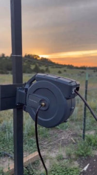 Giraffe Tools Retractable Garden Hose Reel