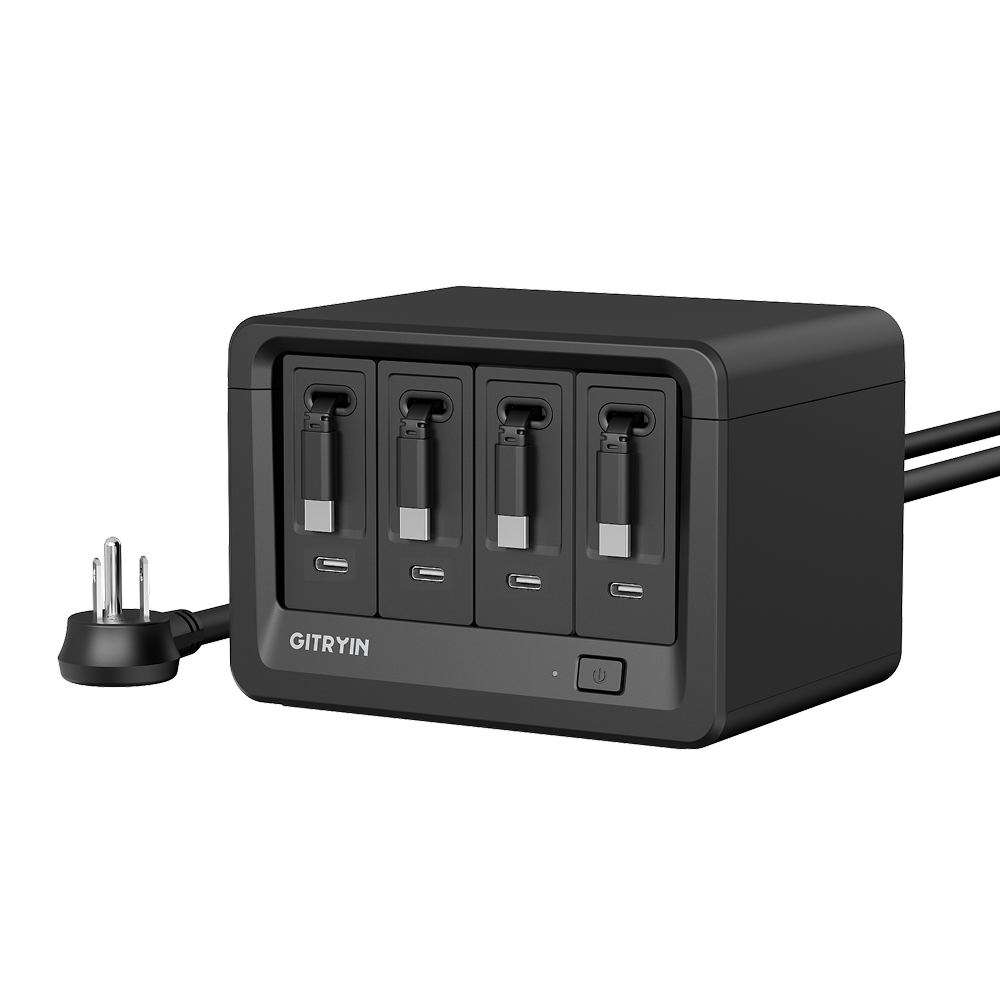 Gitryin Desktop Charging Station 12-in-1 Black Features