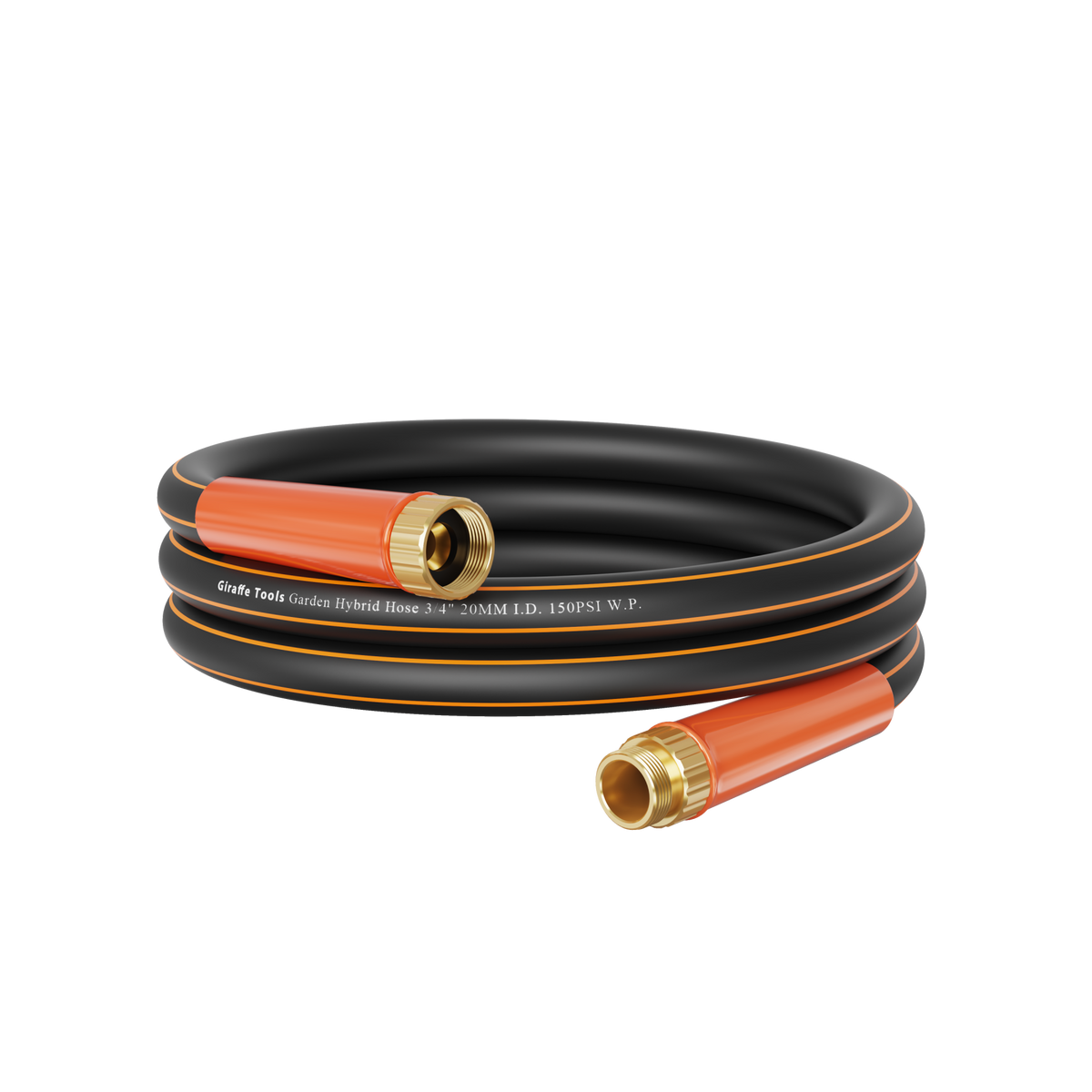 3/4" Hybrid Garden Hose with Swivel Handle 12ft-25ft