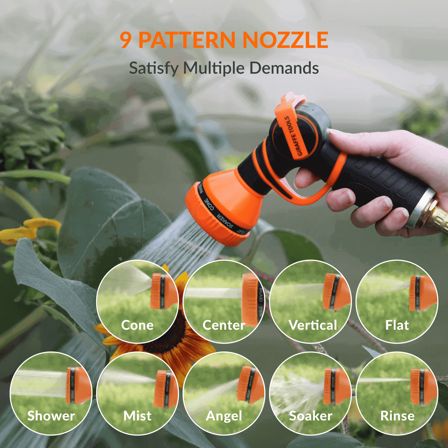 Retractable Garden Hose Reel-1/2in-100ft