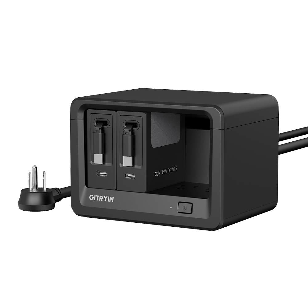 Gitryin Desktop Charging Station 12-in-1 Black