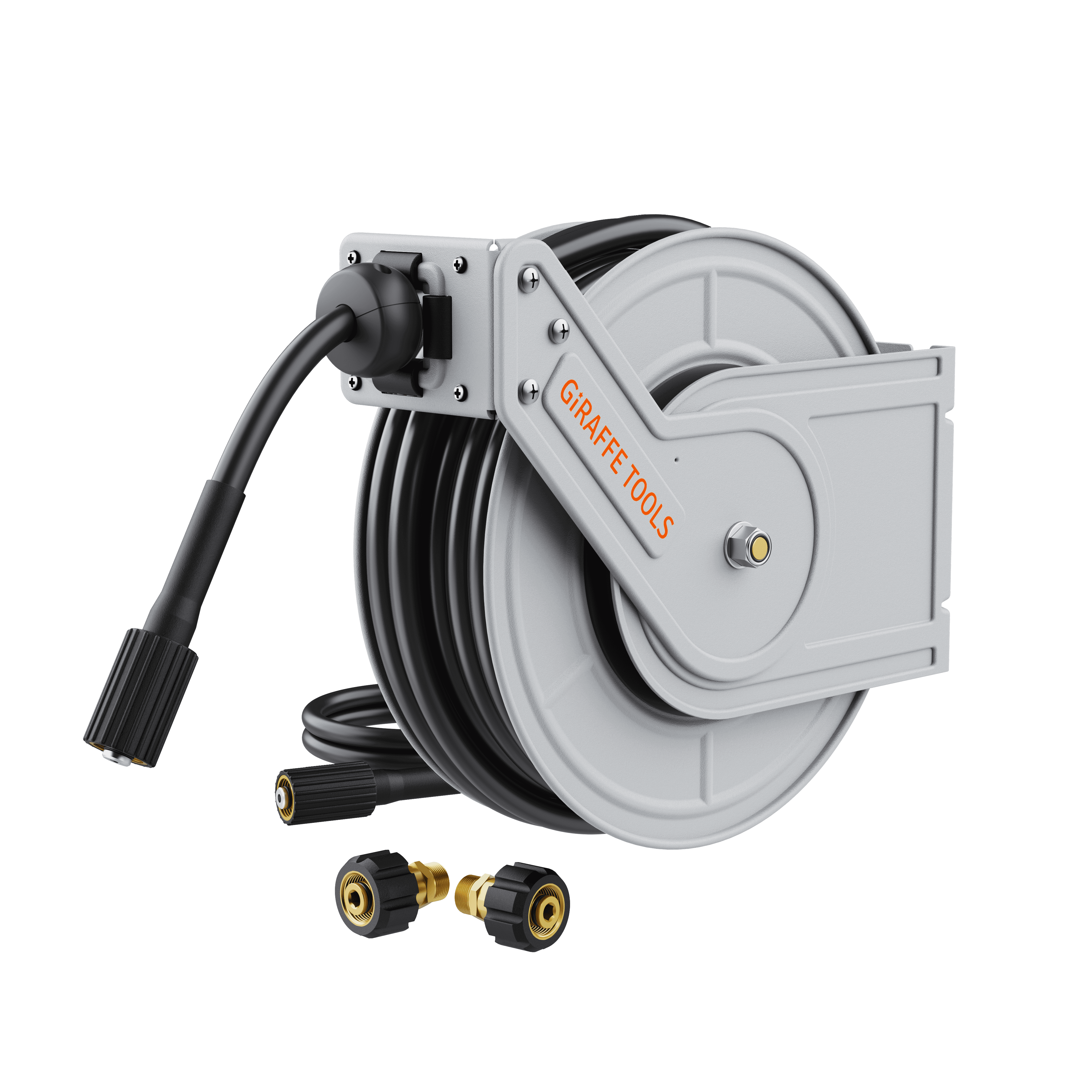 Retractable Pressure Hose Reel Giraffe Tools