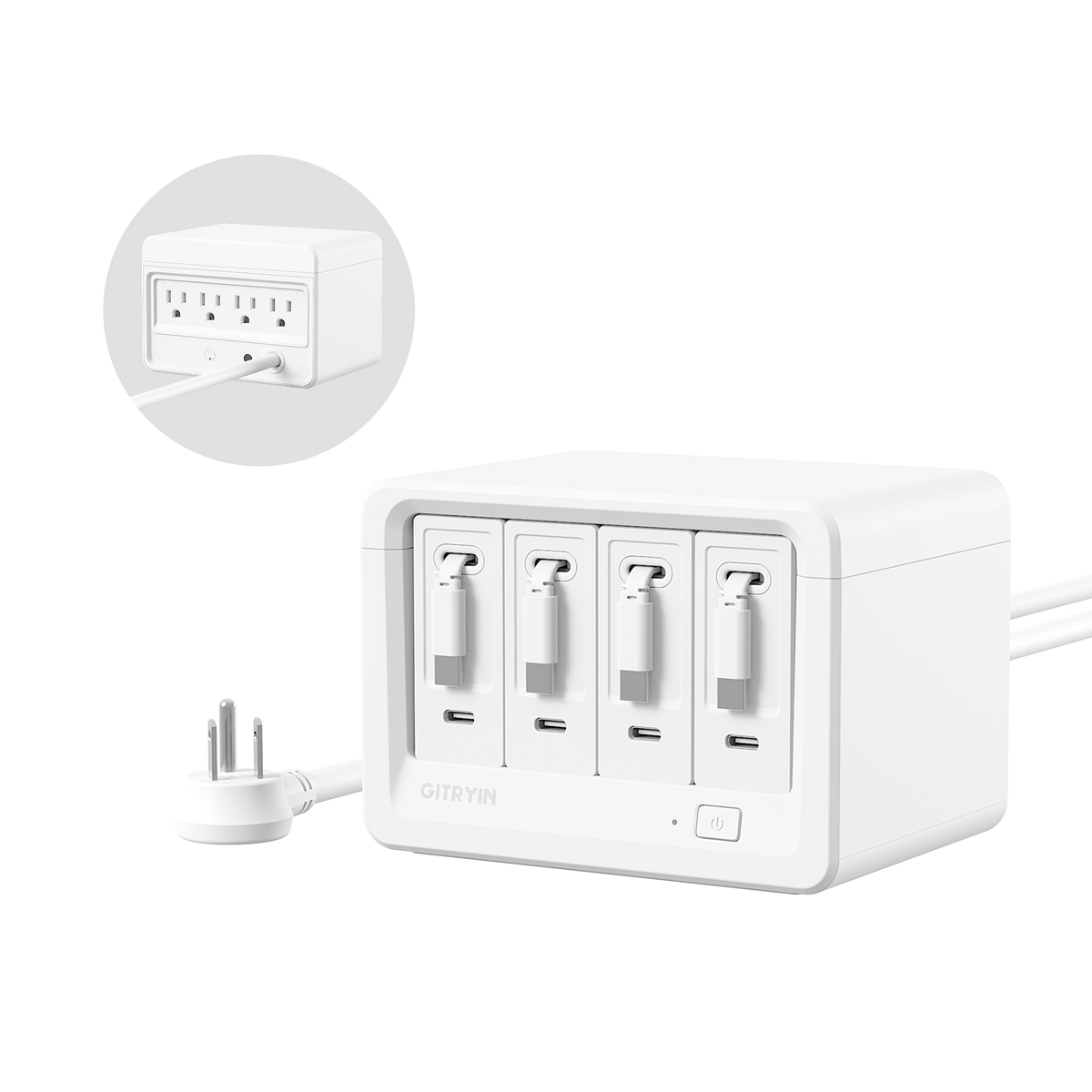 Gitryin Desktop Charging Station 12-in-1 Whine Features