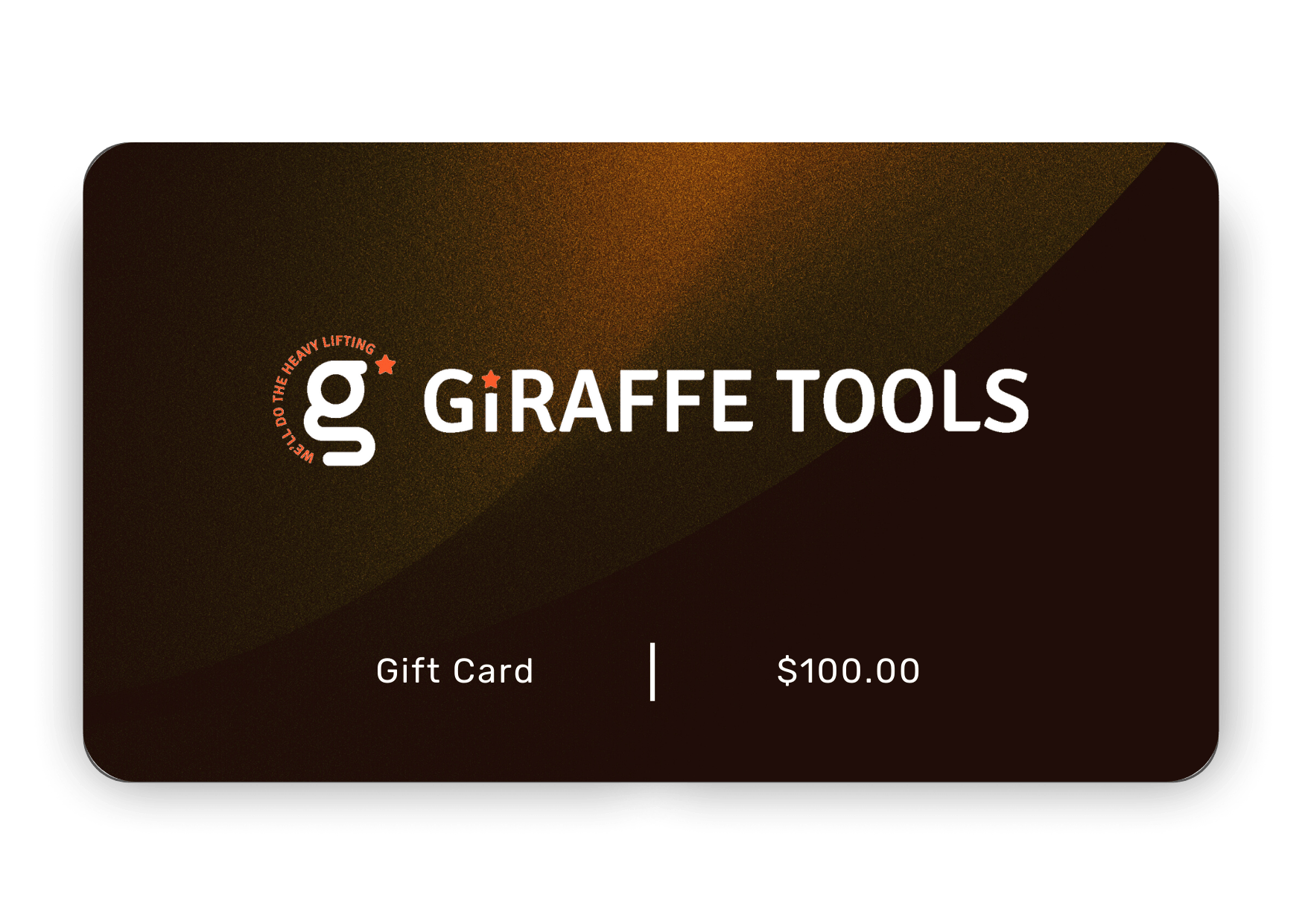Giraffe Tools Gift Card