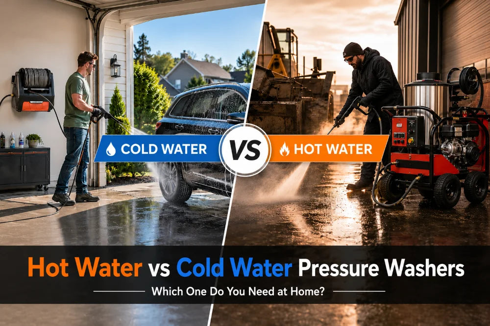 Hot Water vs Cold Water Pressure Washers