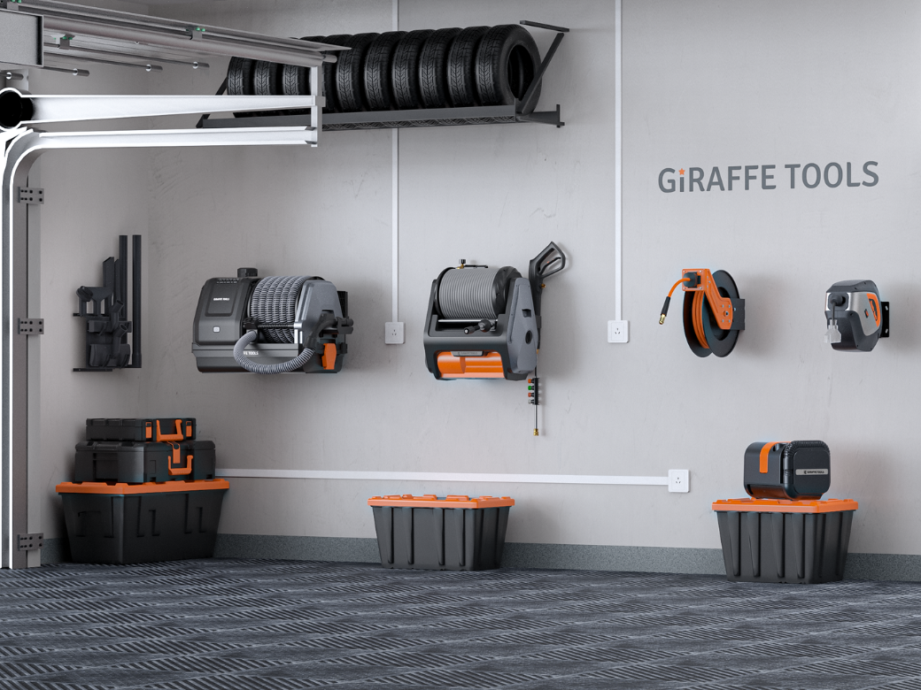 Say Goodbye to Clutter: Giraffe Tools Take Over Your Garage