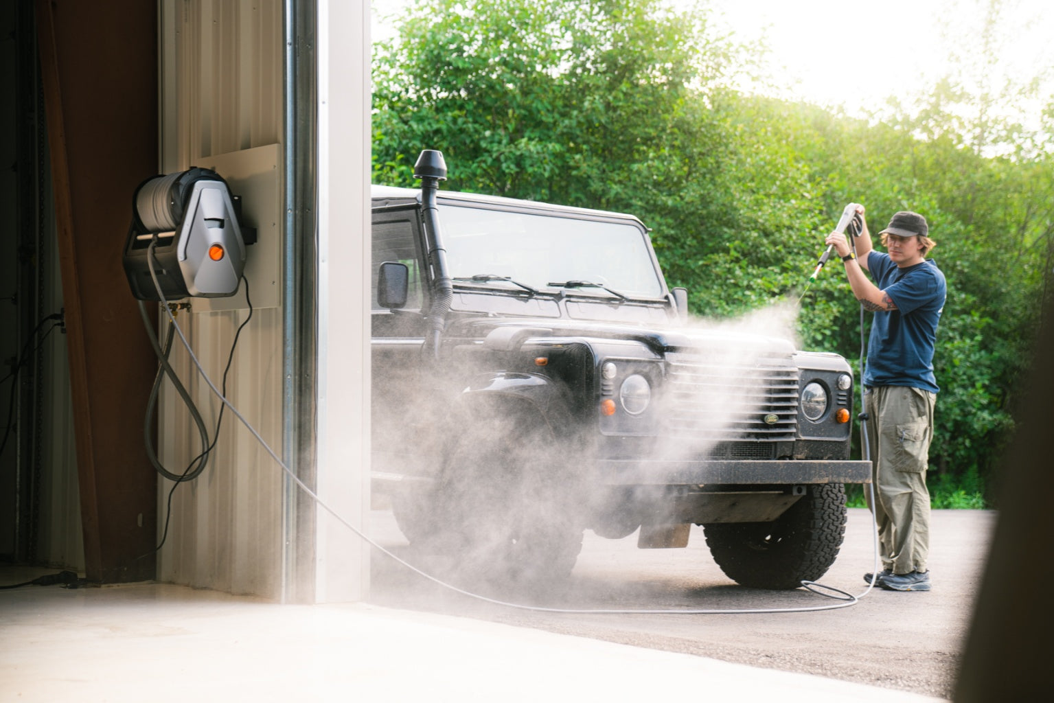 Grandfalls Retractable Pressure Washer Plus