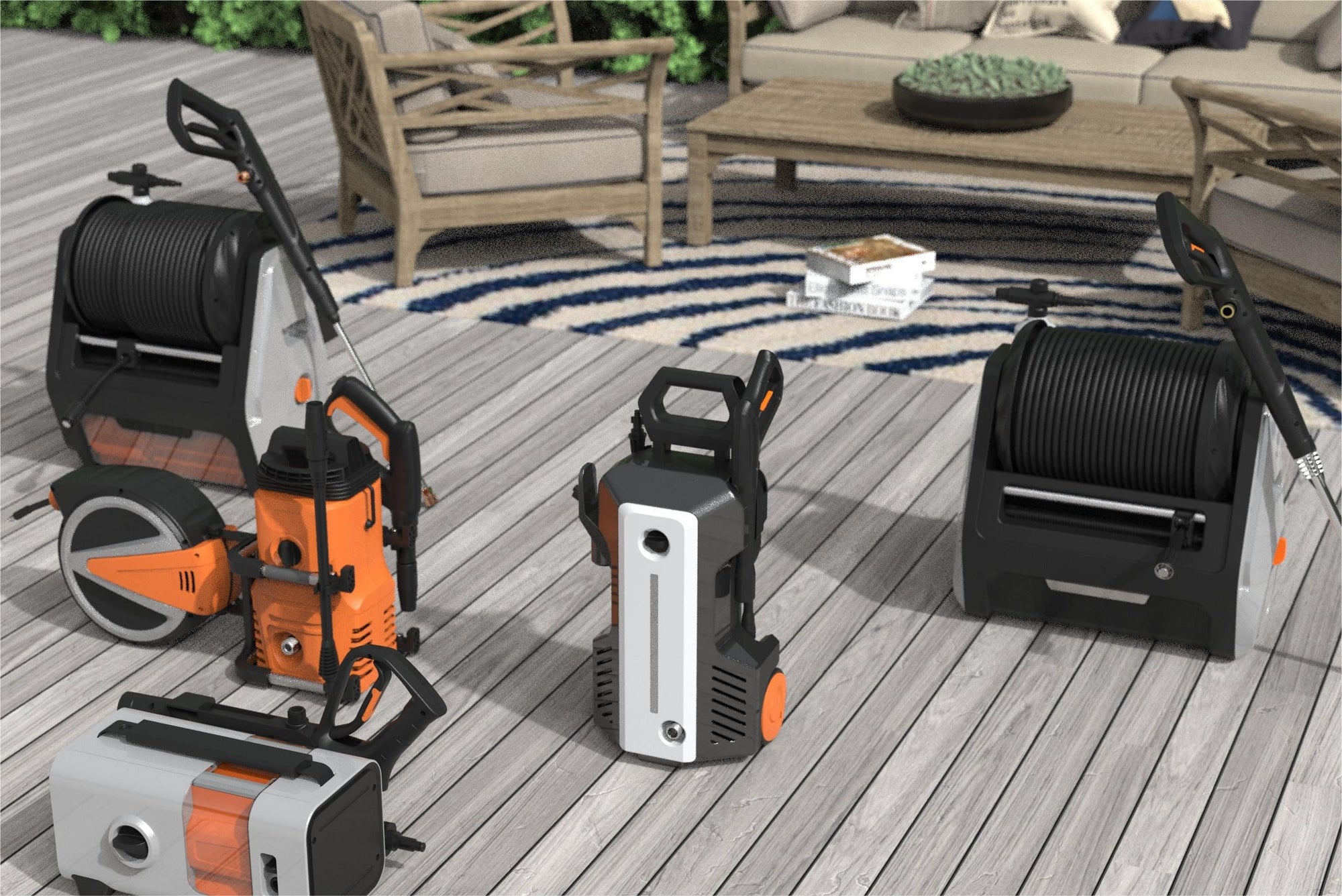 The Difference Between Electric Pressure Washer and a Gas Pressure Washer - Giraffe Tools