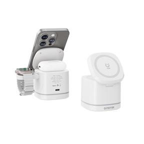 Gitryin Magnetic 3-in-1 Wireless Charging Station for 3C Devices