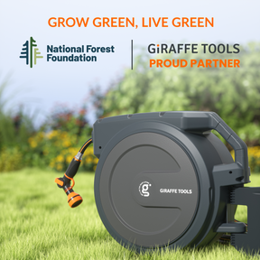 Retractable Garden Hose Reel-5/8in-62ft