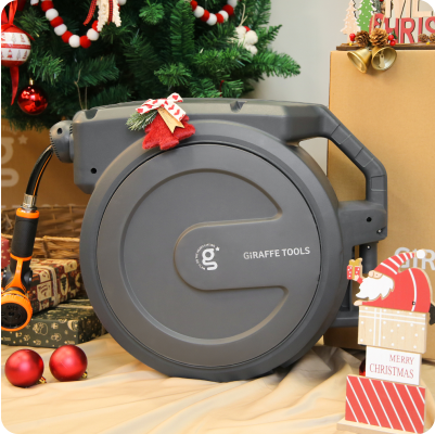 Giraffe Tools Retractable Garden Hose Reel