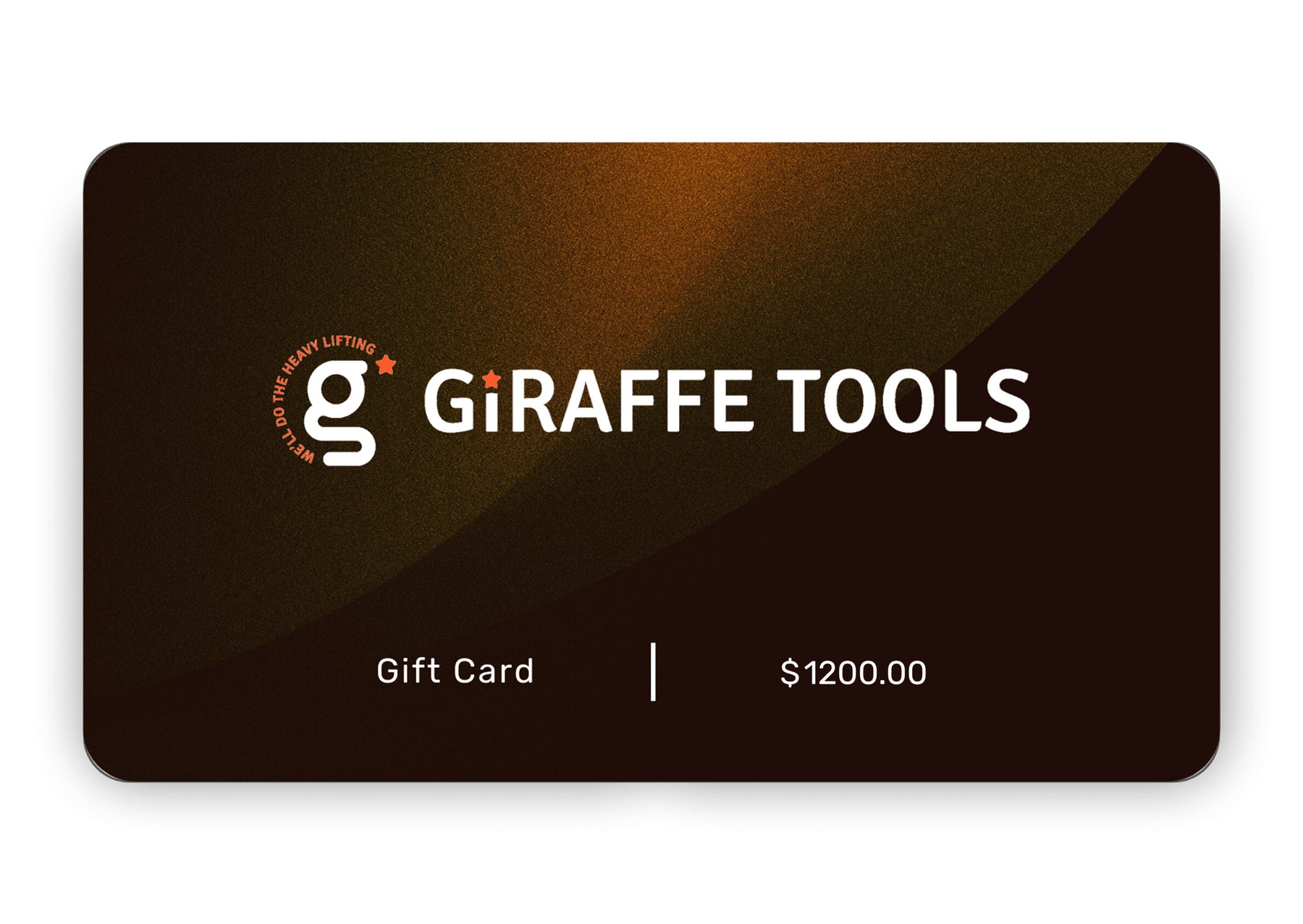 Giraffe Tools Gift Card
