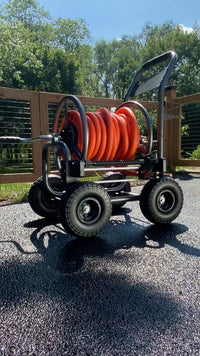 Giraffe Tools Garden Hose Reel Cart