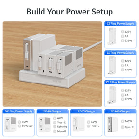 Gitryin Modular Charging Station with Smart Cooling Fan