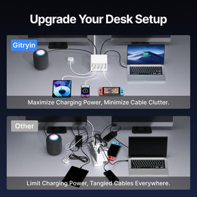 Gitryin Desktop Charging Station 12-in-1 (65W Combo)