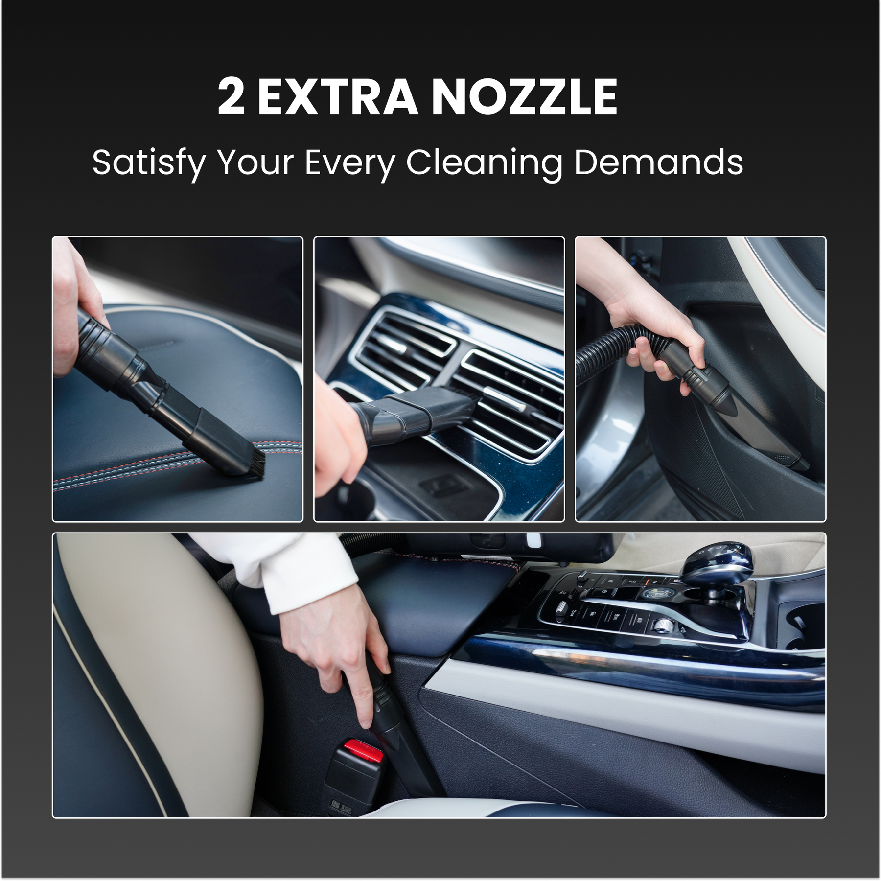 Keep Cars Immaculate with Car Vacuum Cleaner and Car Upholstery