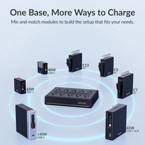 Gitryin Modular Charging Station with Smart Cooling Fan