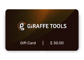 Giraffe Tools Gift Card