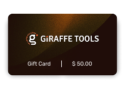 Giraffe Tools Gift Card