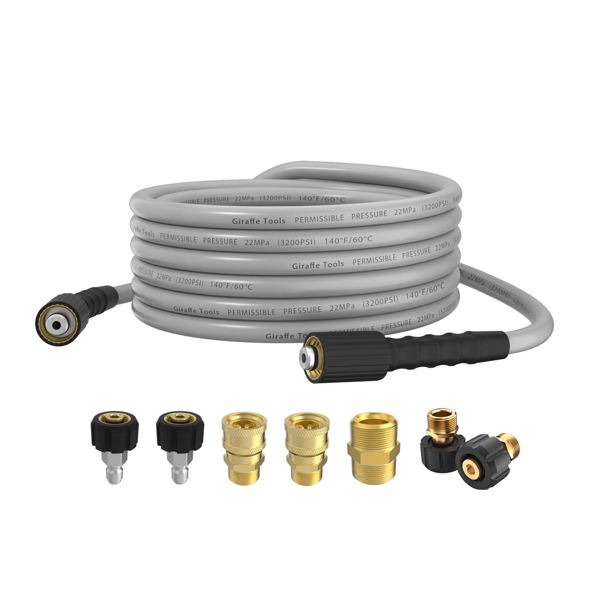 M MINGLE Pressure Washer Hose 50 FT x 1/4 - Replacement Power Wash Hose  with Quick Connect Kits, 14'' Pressure Washer Surface Cleaner Attachment -  Yahoo Shopping