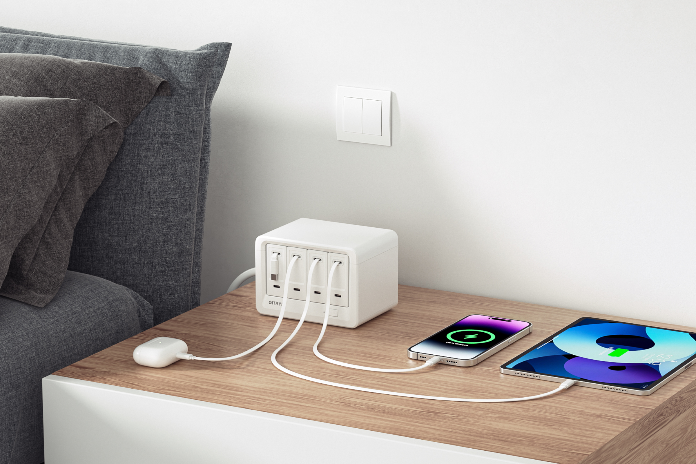 gitryin desktop charging station