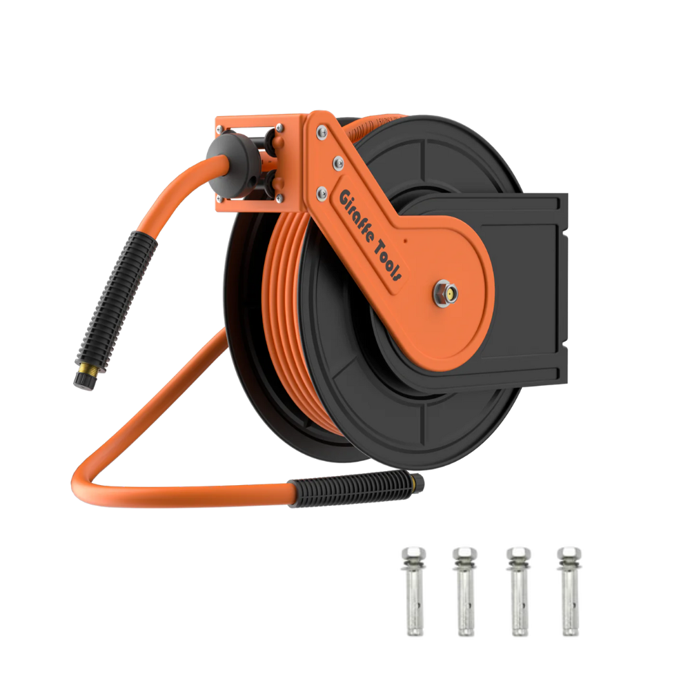 Pressure Washer and Hose Reel, Retractables