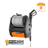 Giraffe Tools Grandfalls Pressure Washer Plus+ – 2900 PSI, 100ft Hose, Wall Mount