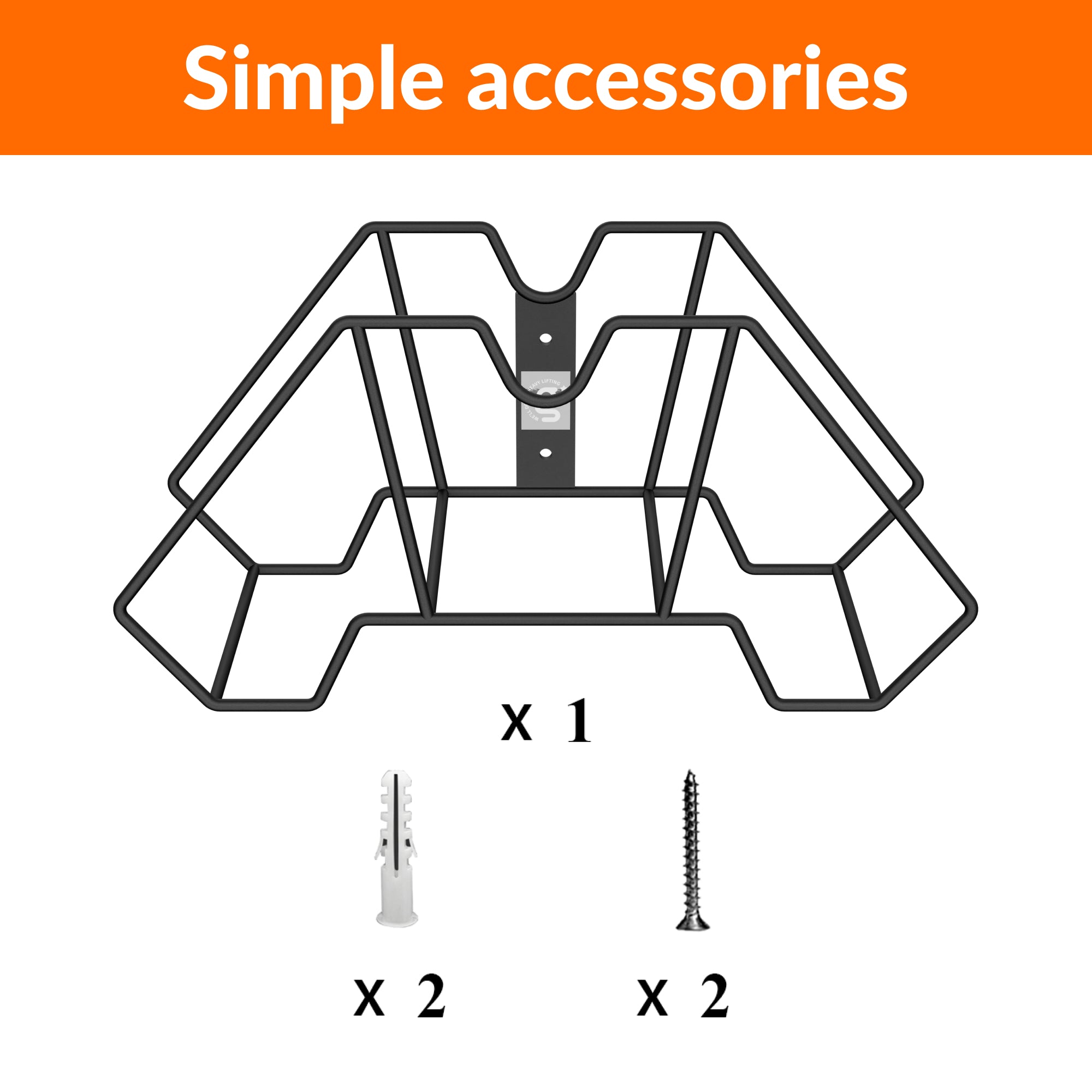 Giraffe Tools Garden Hose Holder Features accessories