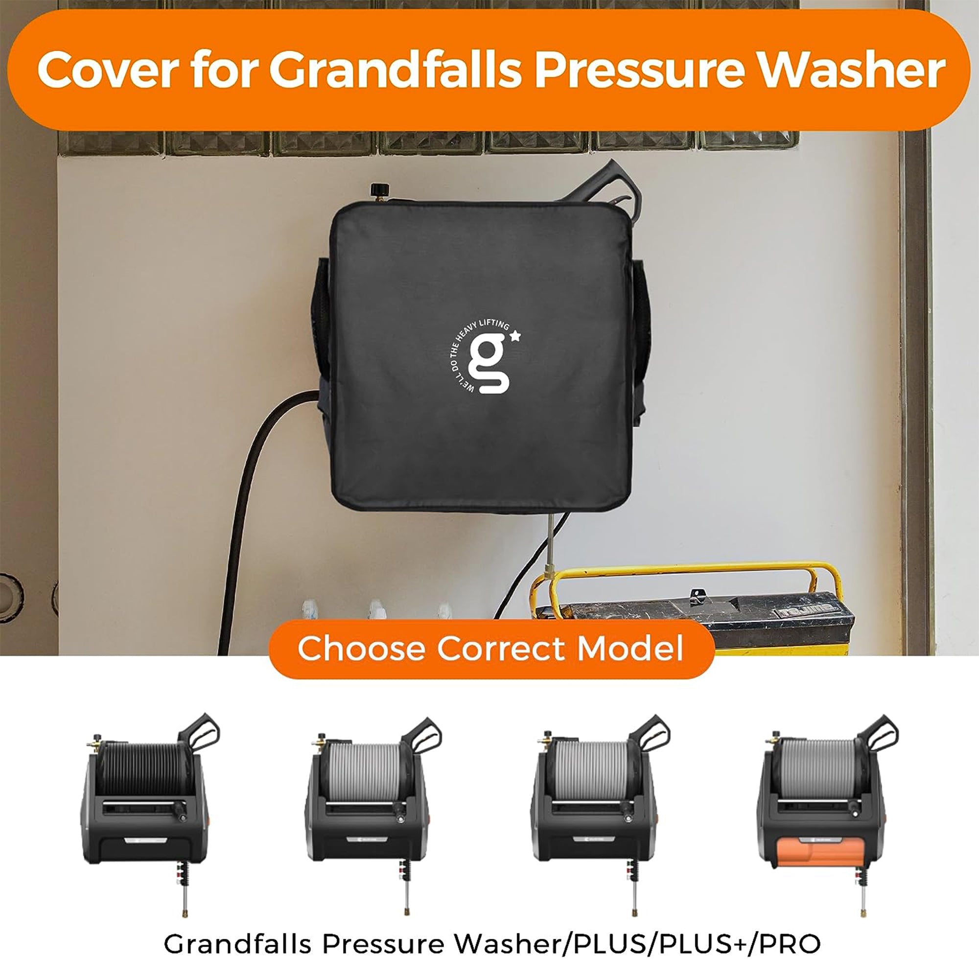 Grandfalls Pressure Washer Cover-Giraffe Tools Features