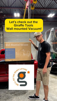 Giraffe Tools Wall-Mounted Vacuum Cleaner
