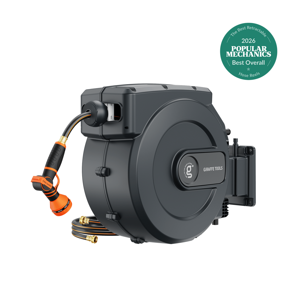 Retractable Garden Hose Reel 5 8In