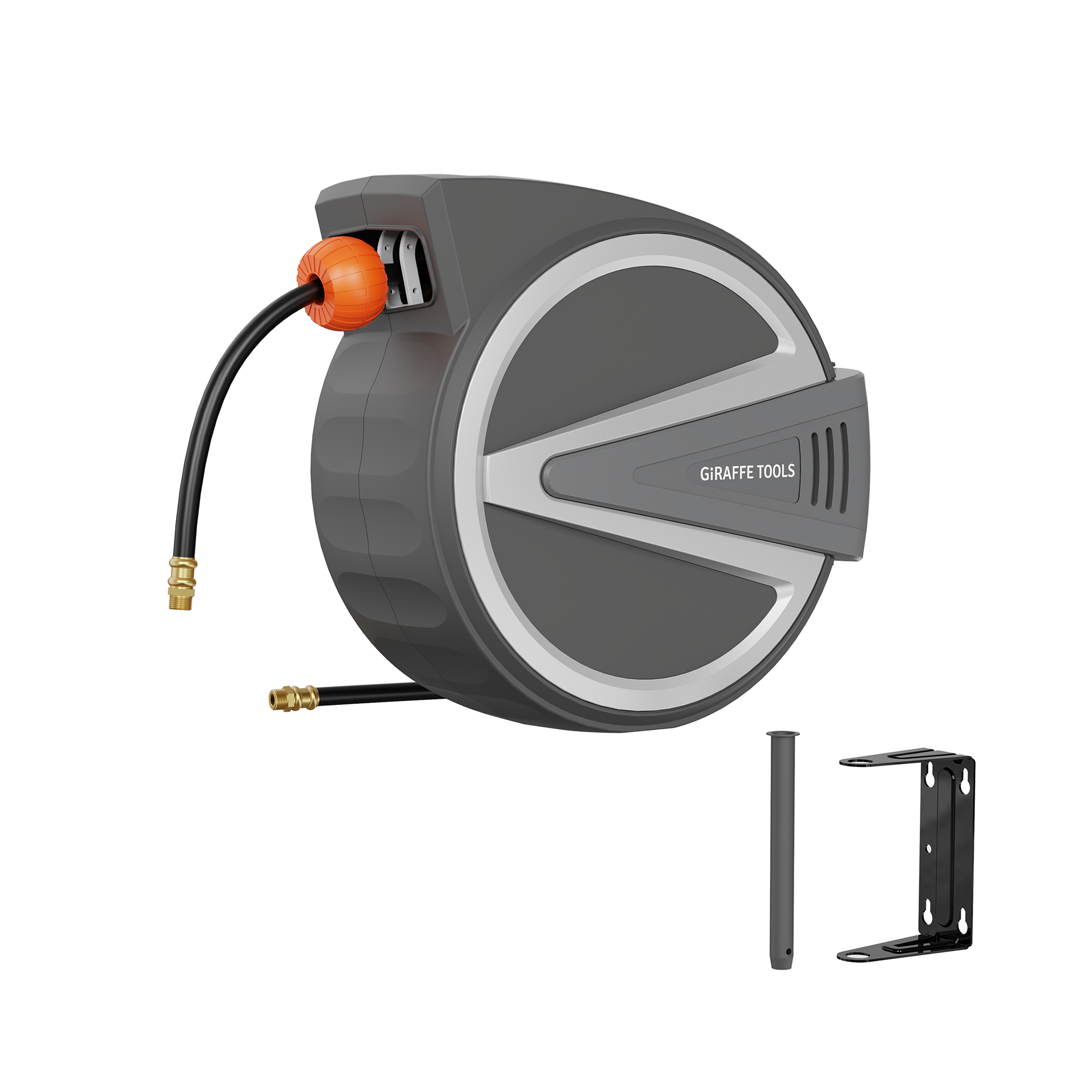 Retractable Air Hose Reel-3/8in-50ft