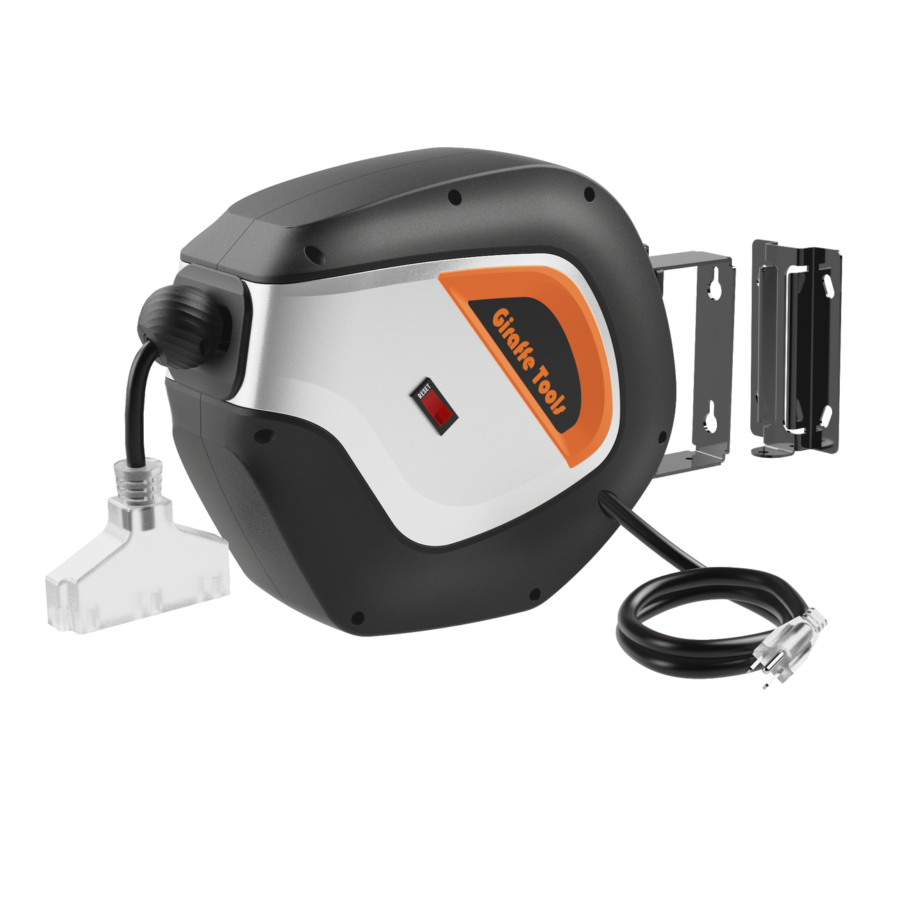 Retractable Extension Cord Reel Giraffe Tools