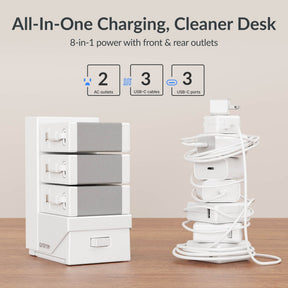 Gitryin ModDock 3 Tower Charging Station 8 in 1
