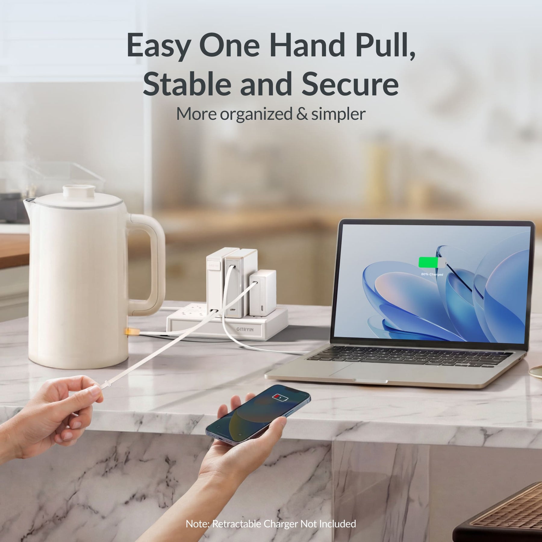 Gitryin 10-Outlet Smart Cooling Power Strip