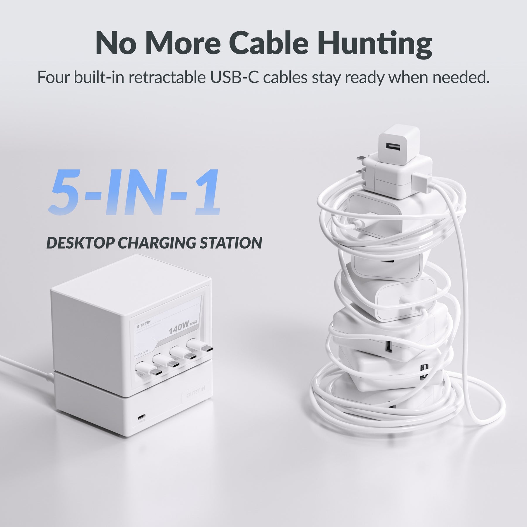 Gitryin 140W Nexus Charging Station