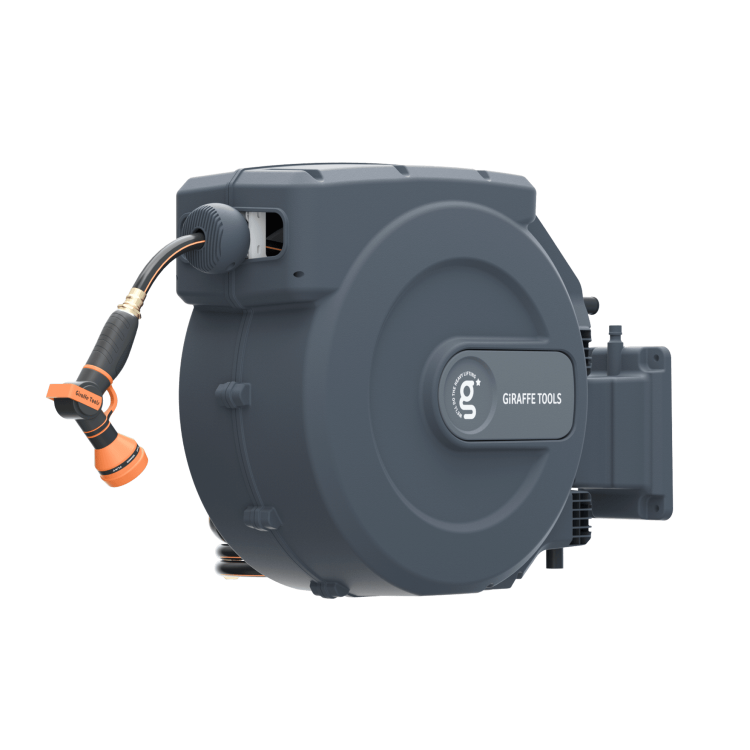 Retractable Garden Hose Reel 1/2in 155ft Giraffe Tools