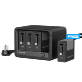 Gitryin Desktop Charging Station 12-in-1 Black Features