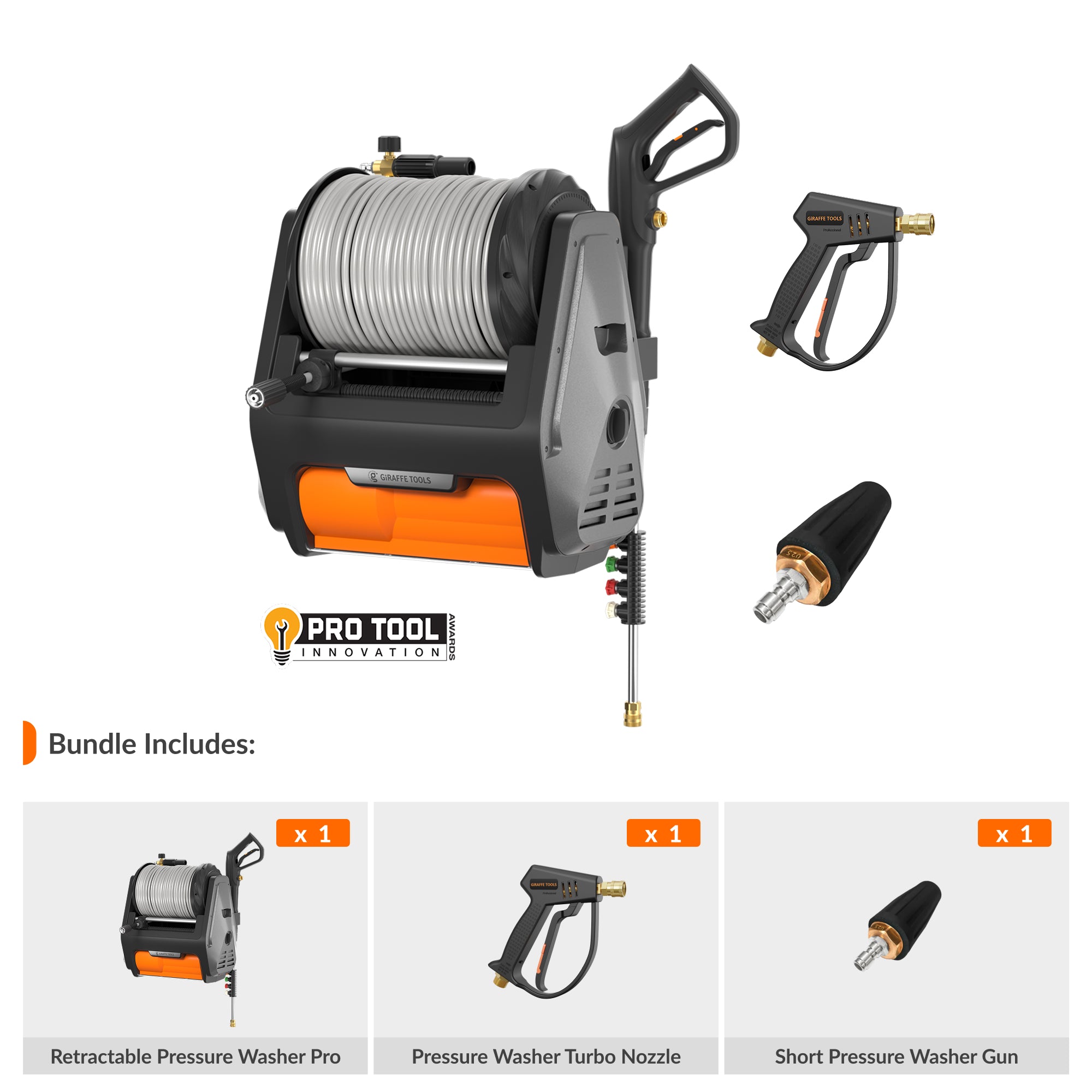 Dream Garage — Power & Control Cleaning Kit Features