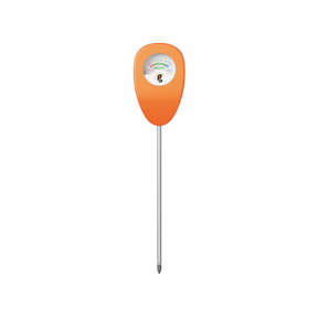 Soil moisture meter for checking plant soil water levels in gardens, lawns, and potted plants
